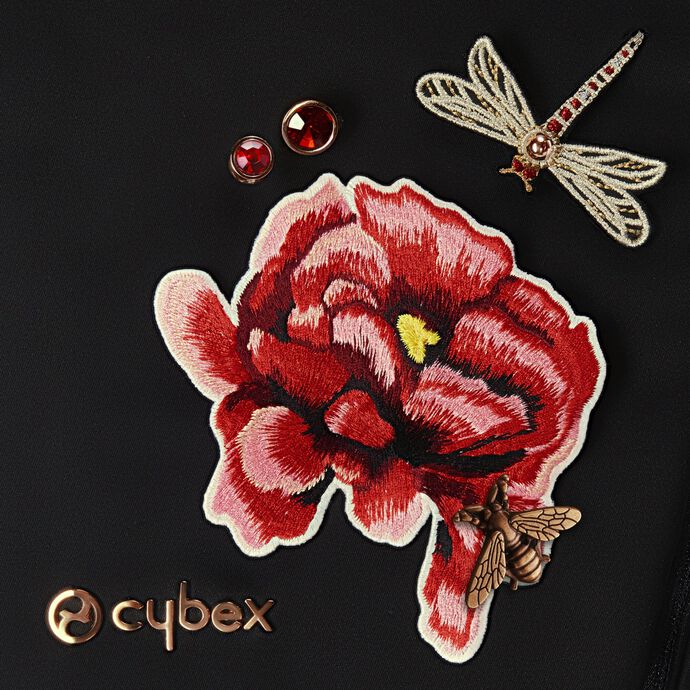 CYBEX Saco cobre-pés Platinum 1 – Spring Blossom Dark in Spring Blossom Dark large número da imagem 3