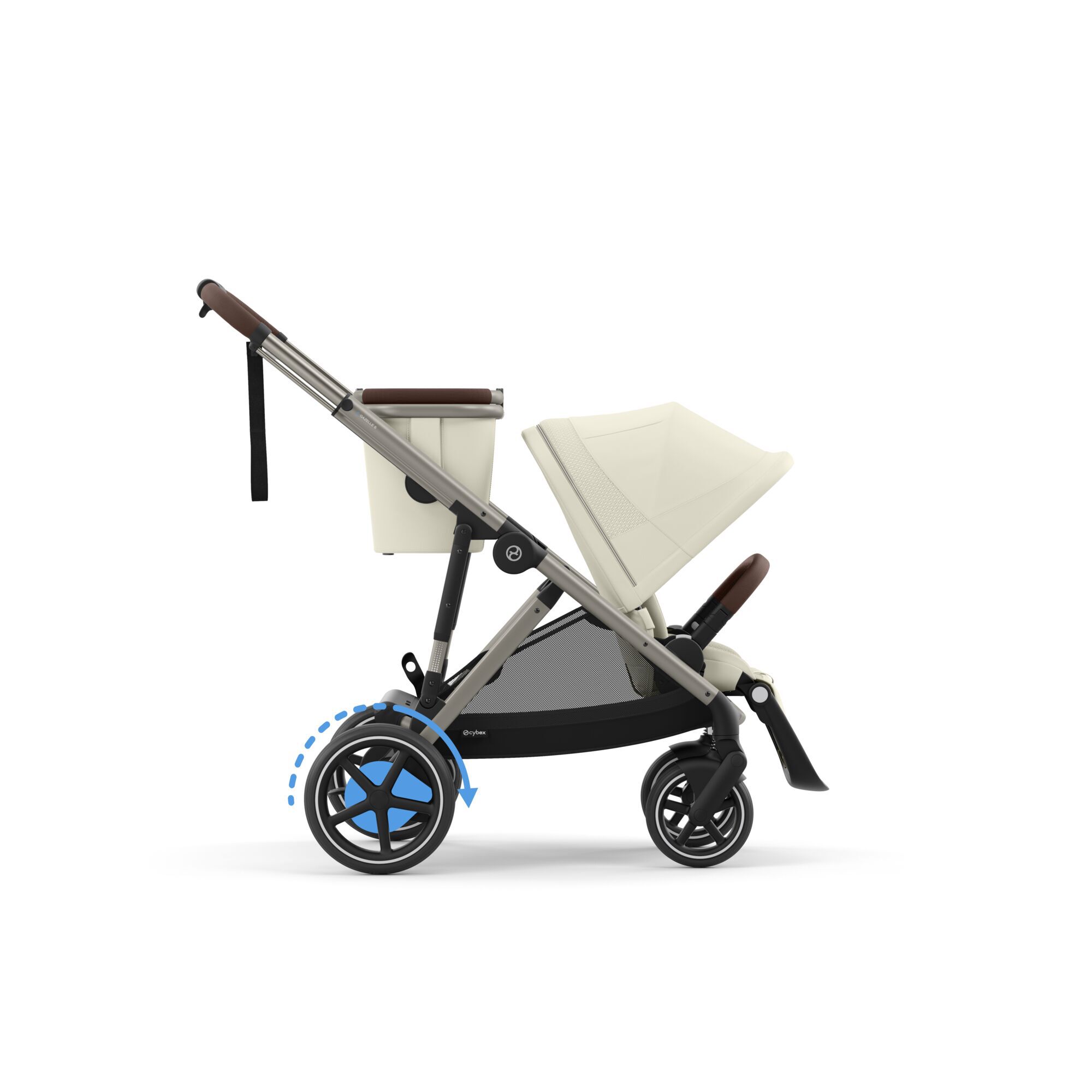 CYBEX e-Gazelle S - Seashell Beige (Taupe Frame) in Seashell Beige (Taupe Frame) large-cybex-ca image number 1 Small