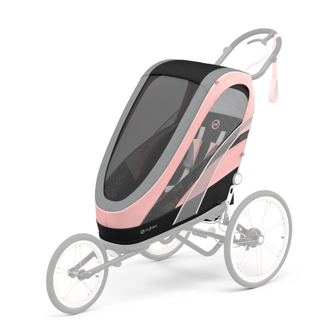 CYBEX Zeno Seat Pack - Silver Pink in Silver Pink large image number 1