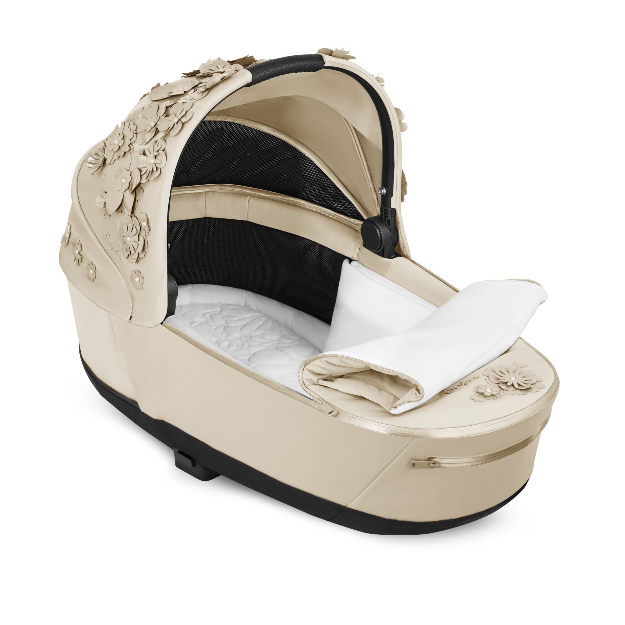CYBEX Priam Lux Carry Cot - Nude Beige in Nude Beige large-cybex-cn image number 2 Small