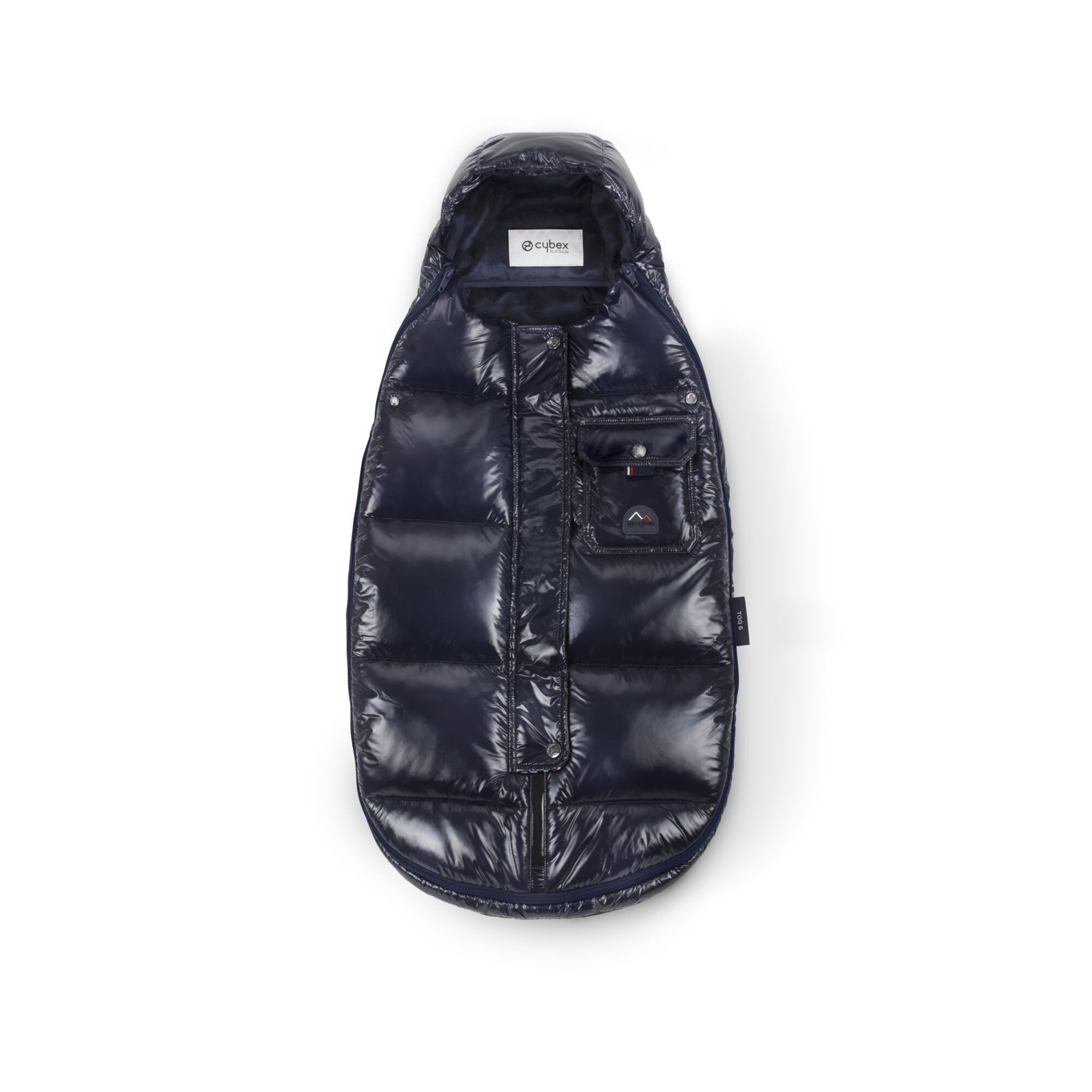 CYBEX Platinum Winter Footmuff Mini - Nautical Blue in Nautical Blue large-cybex-neu image number 2 Small