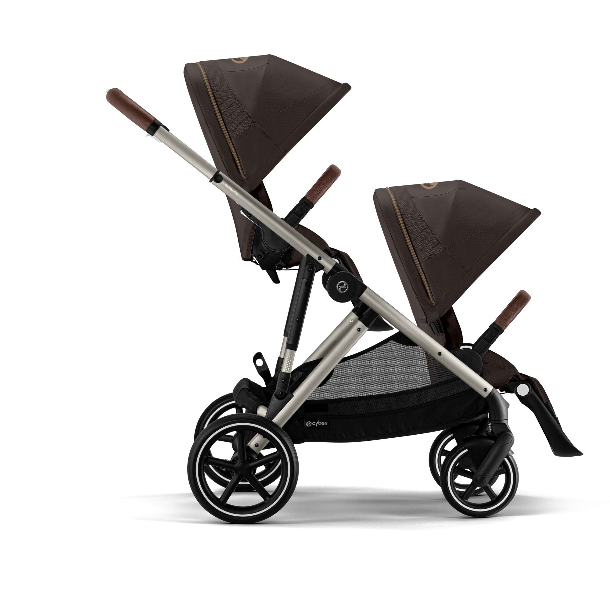 CYBEX Gazelle S Seat Unit - Chocolate Brown (Taupe Frame) in Chocolate Brown (Taupe Frame) large-cybex-us image number 3