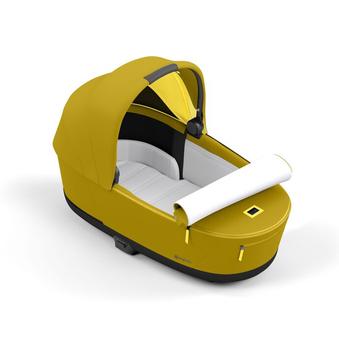 CYBEX Priam Lux Carry Cot - Mustard Yellow in Mustard Yellow large image number 2