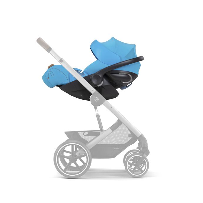 CYBEX Cloud G Lux with SensorSafe - Beach Blue in Beach Blue large image number 6