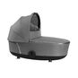 CYBEX Mios 2  Lux Carry Cot - Manhattan Grey Plus in Manhattan Grey Plus large image number 1 Small