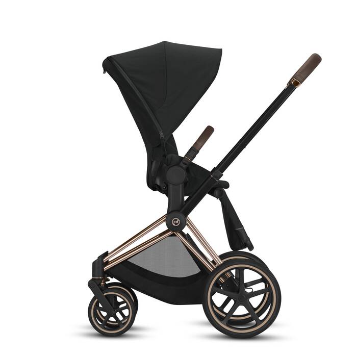 CYBEX Priam 3 Seat Pack - Deep Black in Deep Black image number 2 CYBEX Priam 3 Seat Pack - Deep Black in Deep Black large-cybex-neu image number 2