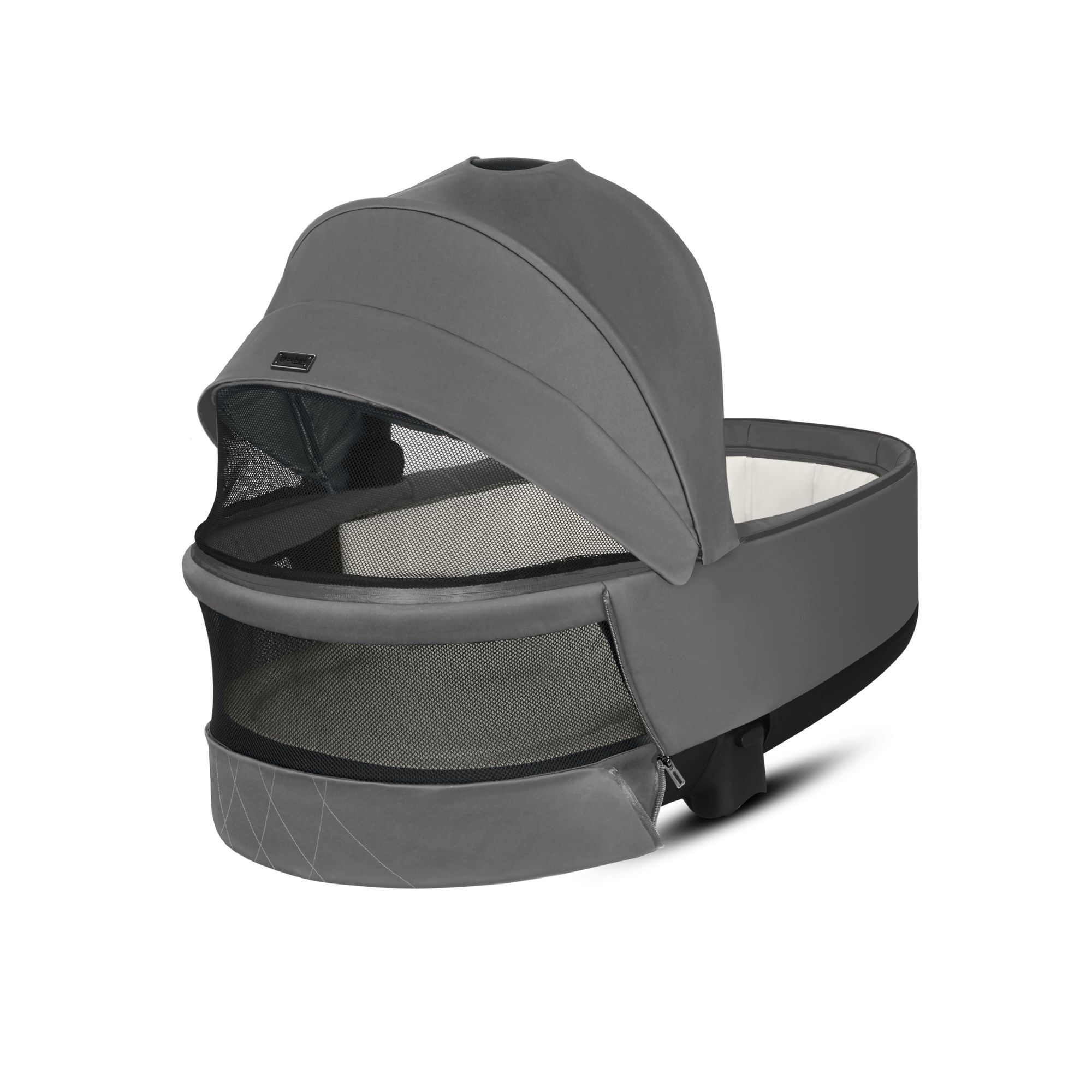 CYBEX Priam 3 Lux Carry Cot - Soho Grey in Soho Grey large-cybex-neu image number 4 Small