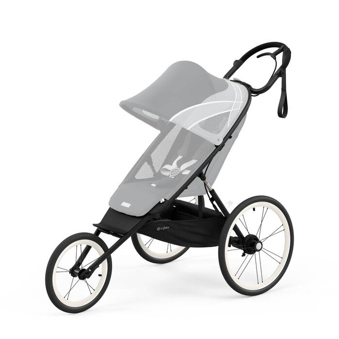 Obrázek ukazuje kombinaci několika produktů, které se prodávají samostatně. číslo snímku 2 CYBEX Rám Avi – Black s detaily v barvě Black in Black With Black Details large-cybex-neu číslo snímku 2