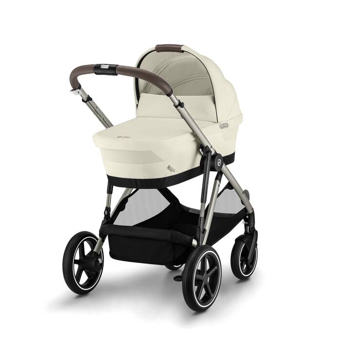 Die Abbildung zeigt die Kombination mehrerer Produkte, die separat verkauft werden. Bild 4 CYBEX Gazelle S Cot - Seashell Beige in Seashell Beige large-cybex-neu Bild 4