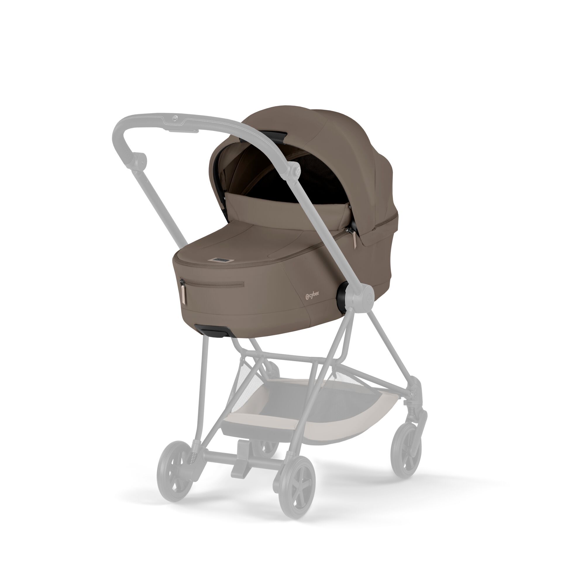 CYBEX Mios Fold Lux Carry Cot - Coconut Brown in Coconut Brown large-cybex-us image number 6