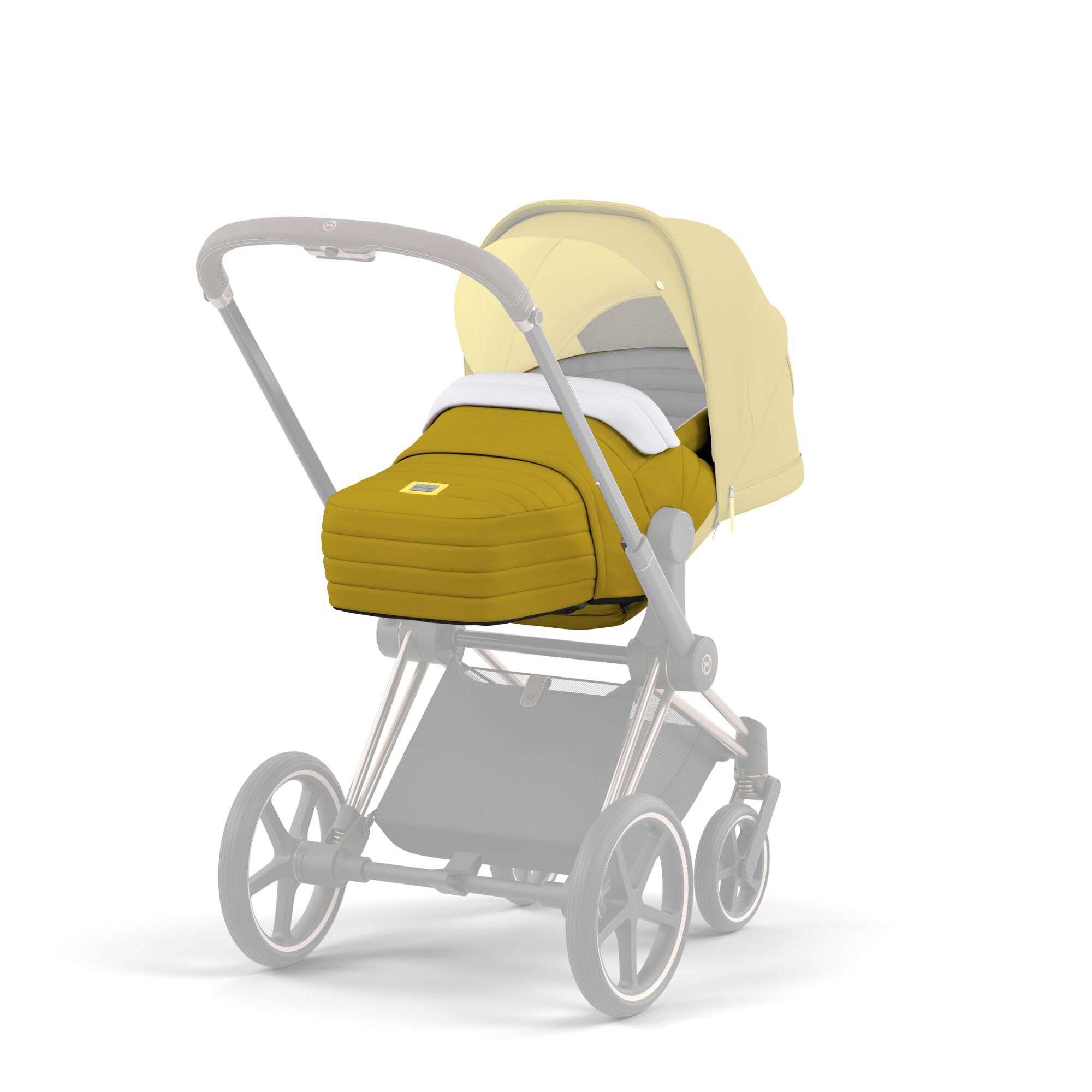 CYBEX Platinum Lite Cot - Mustard Yellow in Mustard Yellow large-cybex-neu image number 1 Small