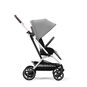 CYBEX Eezy S Twist+2 2023 - Lava Grey in Lava Grey (Silver Frame) large image number 3 Small
