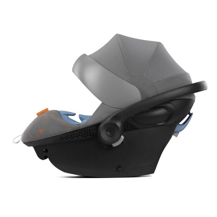 CYBEX Eos and Aton G Travel System - Lava Grey in Lava Grey (Black Frame) image number 7 CYBEX Eos and Aton G Travel System - Lava Grey in Lava Grey (Black Frame) large-cybex-us image number 7