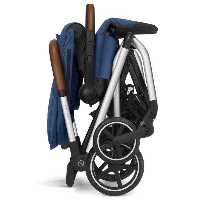 CYBEX Eezy S Twist+2 - Navy Blue (telaio Silver) in Navy Blue (Silver Frame) large numero immagine 5