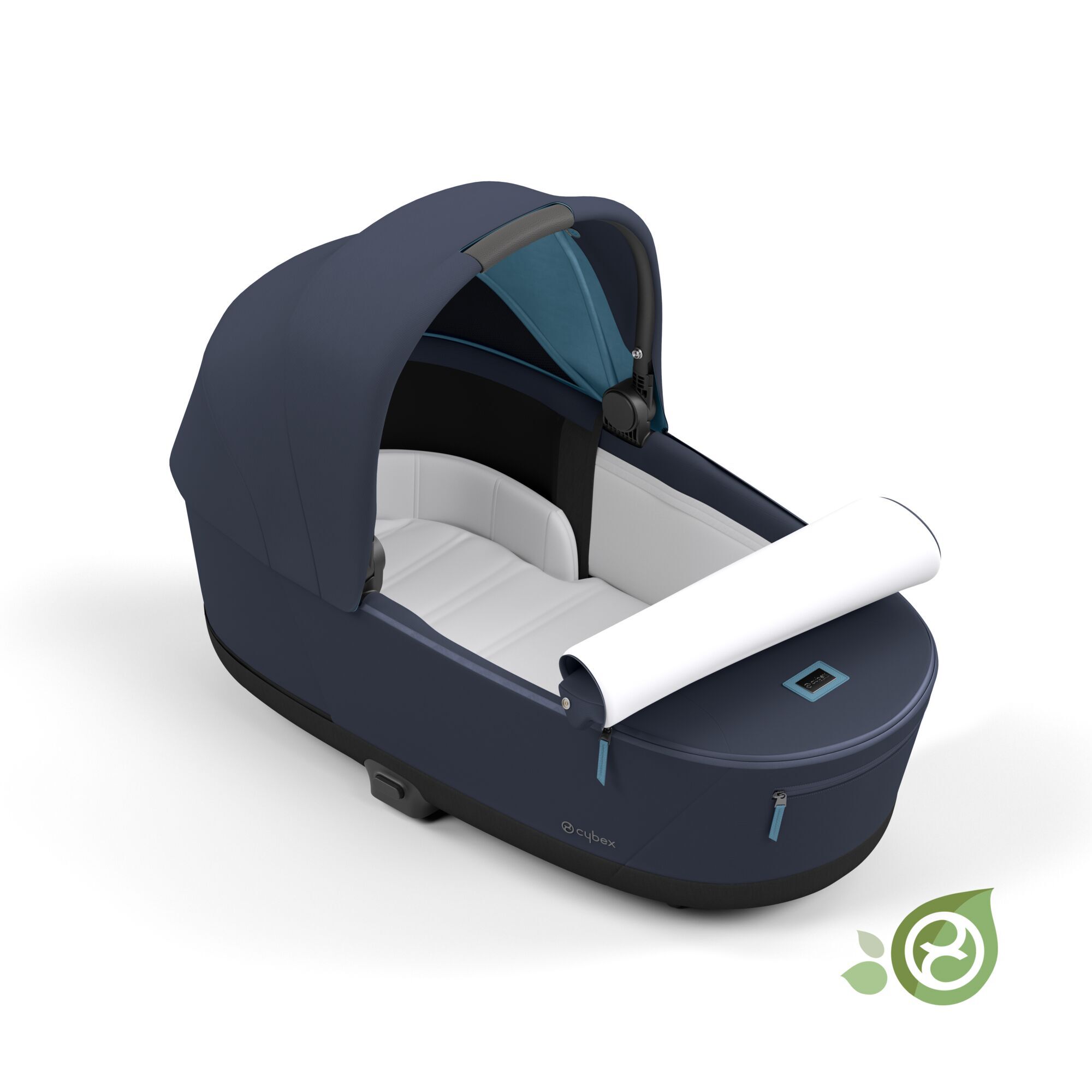 CYBEX Priam Lux Carry Cot - Dark Navy in Dark Navy large-cybex-cn image number 2 Small