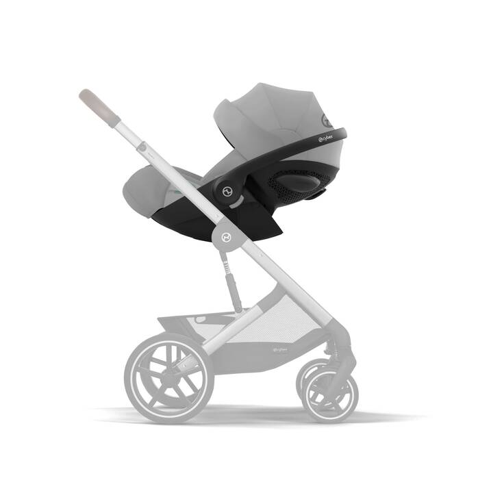 Image shows the combination of several products, sold separately. image number 7 CYBEX Cloud G i-Size - Stone Grey Plus in Stone Grey (Plus) large-cybex-neu image number 7