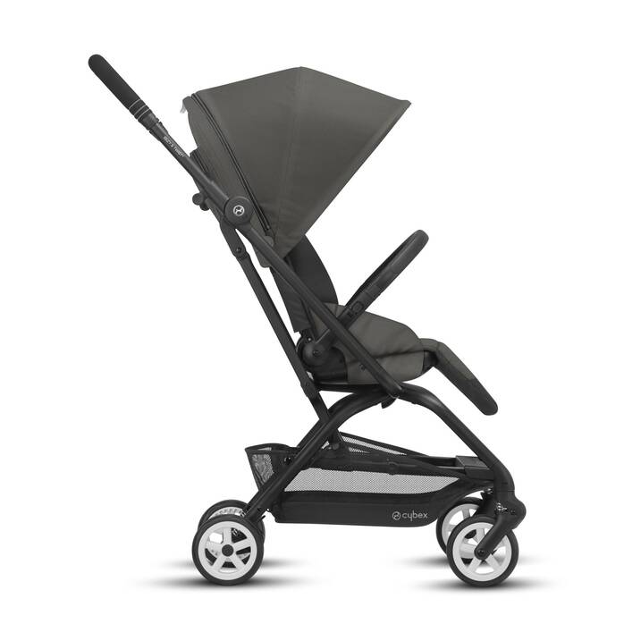 CYBEX Eezy S Twist 2 - Soho Grey  (Black Frame) in Soho Grey (Black Frame) image number 2 CYBEX Eezy S Twist 2 - Soho Grey  (Black Frame) in Soho Grey (Black Frame) large-cybex-us image number 2