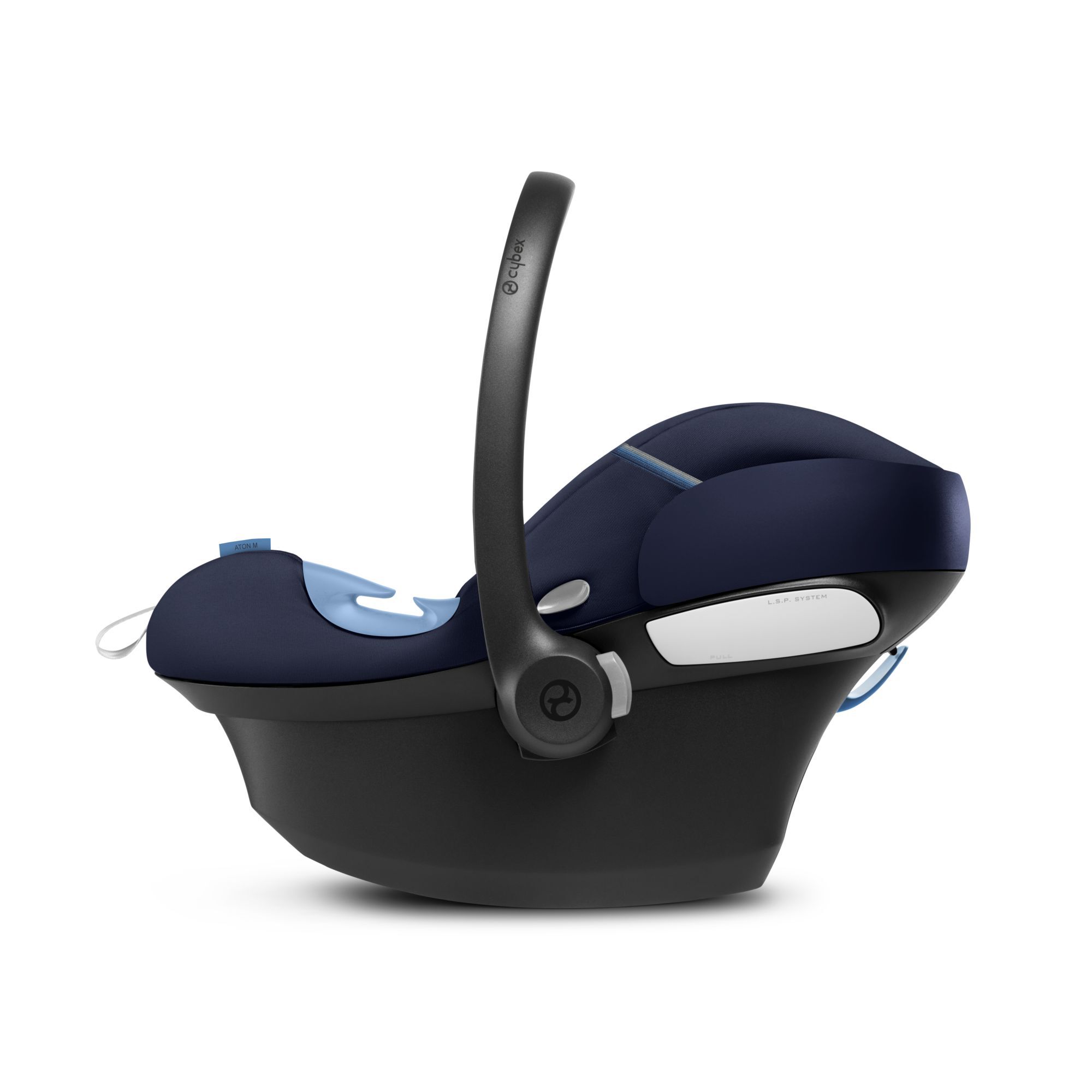 CYBEX Aton M i-Size - Navy Blue in Navy Blue large-cybex-gb image number 4 Small