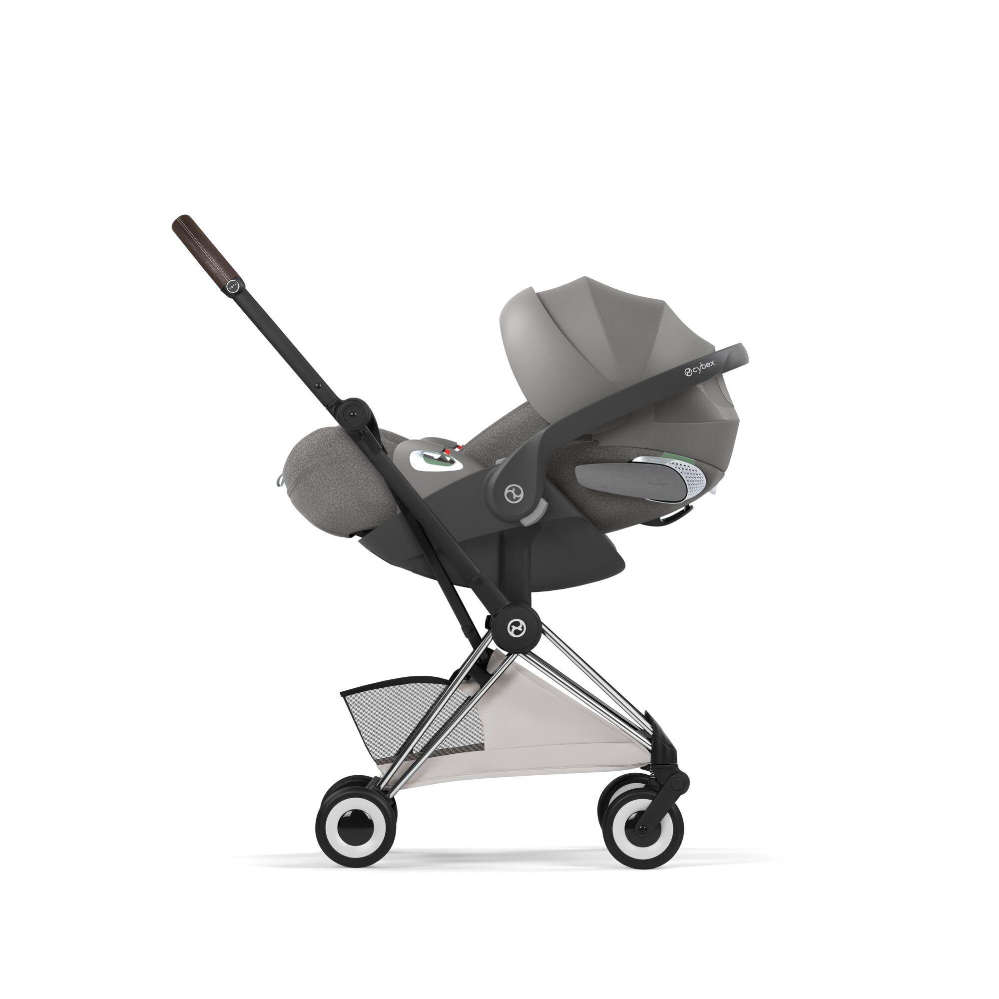 CYBEX Coya Style - City Grey (Ch&acirc;ssis Chrome) in City Grey (Chrome Frame) large-cybex-seu num&eacute;ro d&rsquo;image 7