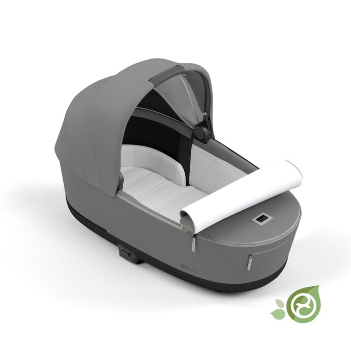 CYBEX Priam Lux Carry Cot- Pearl Grey in Pearl Grey large image number 2