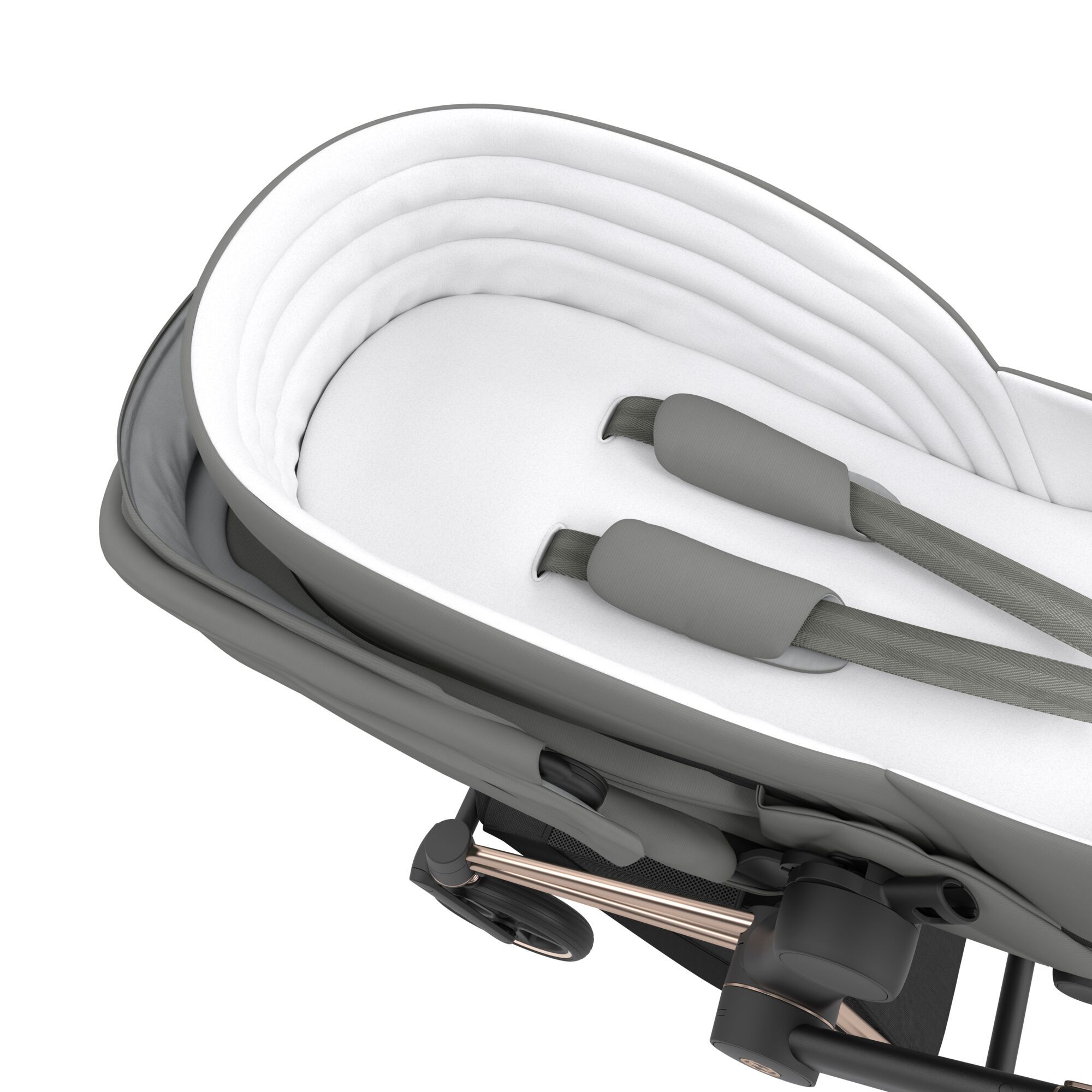 CYBEX Platinum Lite Cot - Soho Grey in Soho Grey large-cybex-cn image number 4 Small