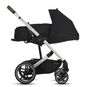 CYBEX Balios S Lux - Deep Black (Silver Frame) in Deep Black (Silver Frame) large número da imagem 4 Pequeno