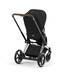 CYBEX e-Priam Frame - Chrome With Brown Details in Chrome With Brown Details large-cybex-us image number 7 Small