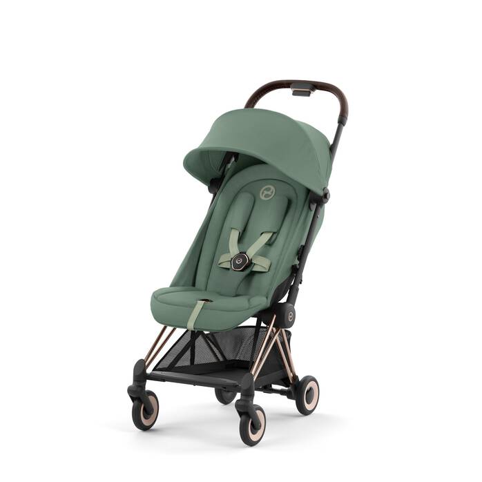 CYBEX Coya - Leaf Green (Rosegold Frame) in Leaf Green (Rosegold Frame) image number 1 CYBEX Coya - Leaf Green (Rosegold Frame) in Leaf Green (Rosegold Frame) large-cybex-us image number 1
