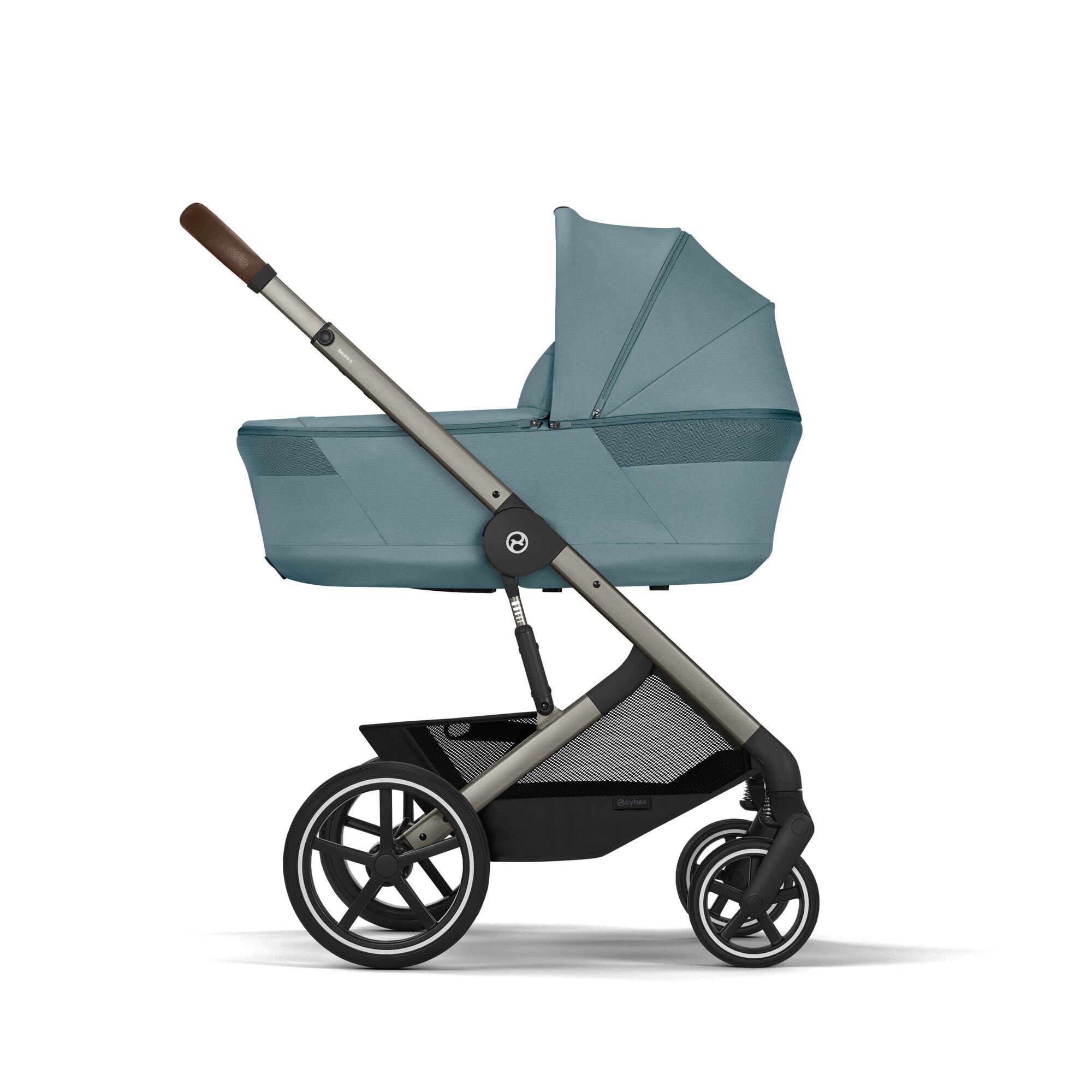 CYBEX Balios Fold Cot - Stormy Blue in Stormy Blue large-cybex-us image number 7