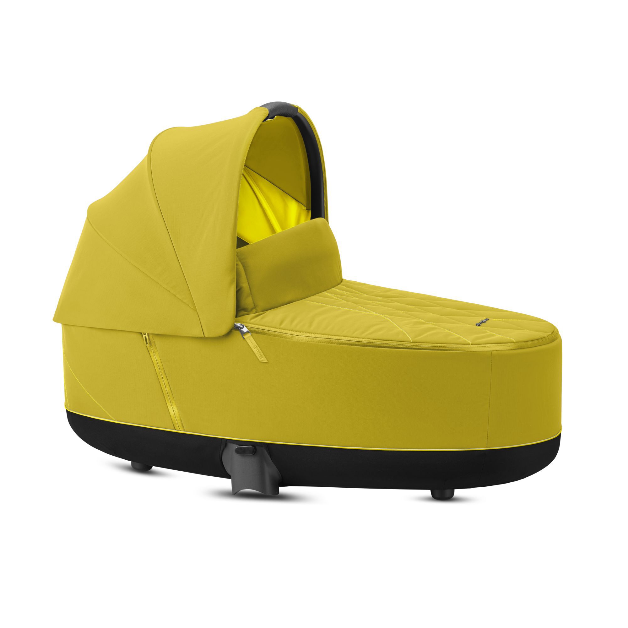CYBEX Priam 3 Lux Carry Cot - Mustard Yellow in Mustard Yellow large-cybex-neu image number 1 Small