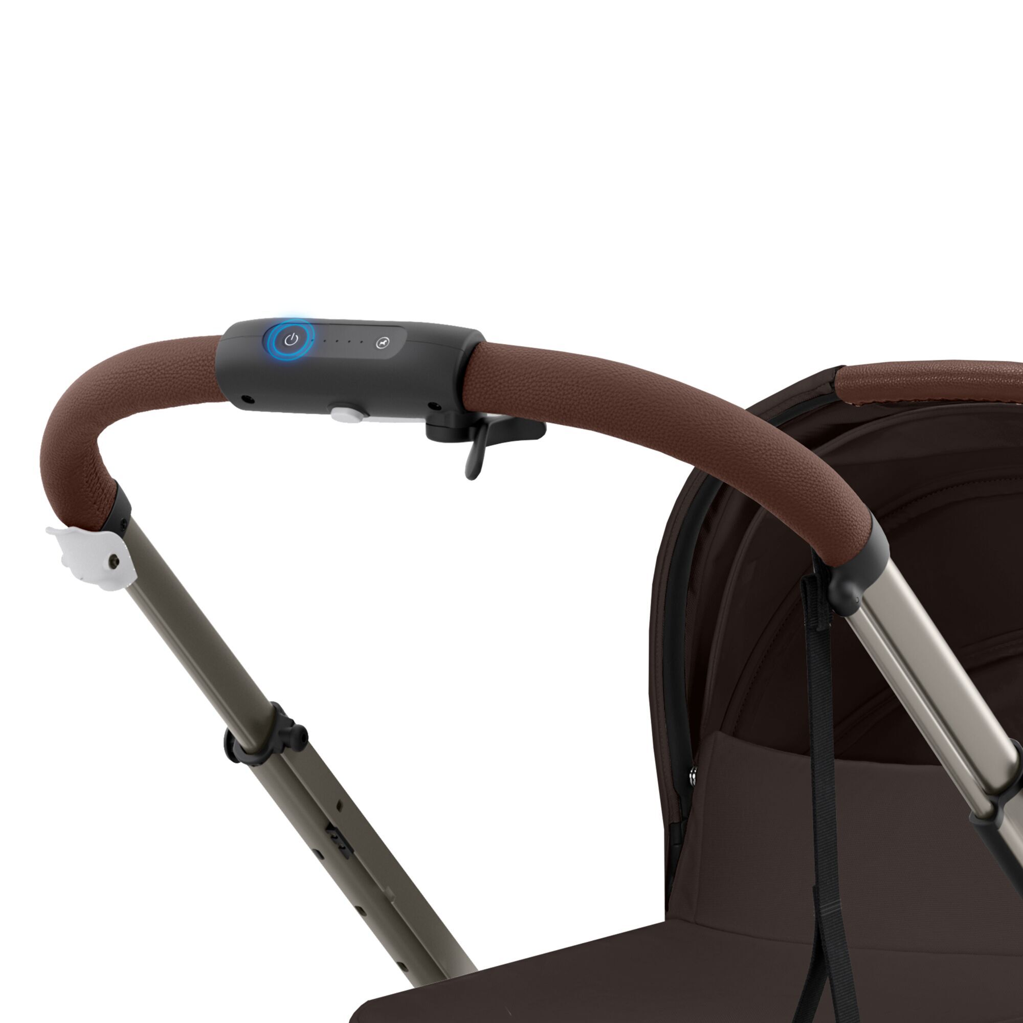CYBEX e-Gazelle S - Chocolate Brown (Taupe Frame) in Chocolate Brown (Taupe Frame) large-cybex-us image number 2