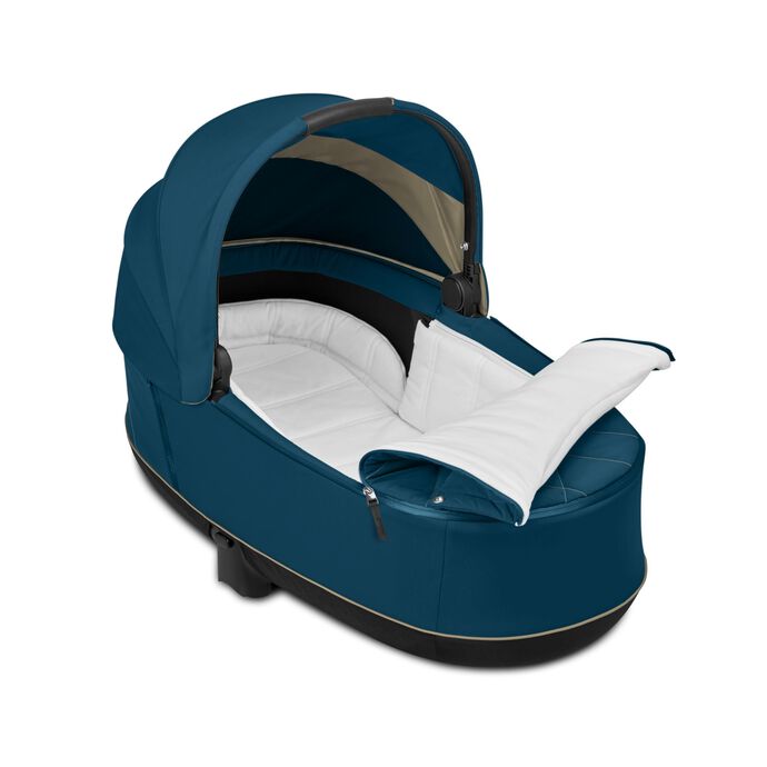 CYBEX Priam 3 Lux Carry Cot - Mountain Blue in Mountain Blue large afbeelding nummer 3