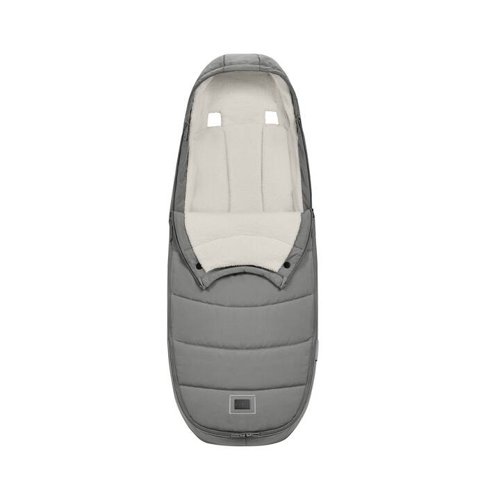 CYBEX Platinum Footmuff - Mirage Grey in Mirage Grey Bild 2 CYBEX Platinum Footmuff - Mirage Grey in Mirage Grey large-cybex-neu Bild 2