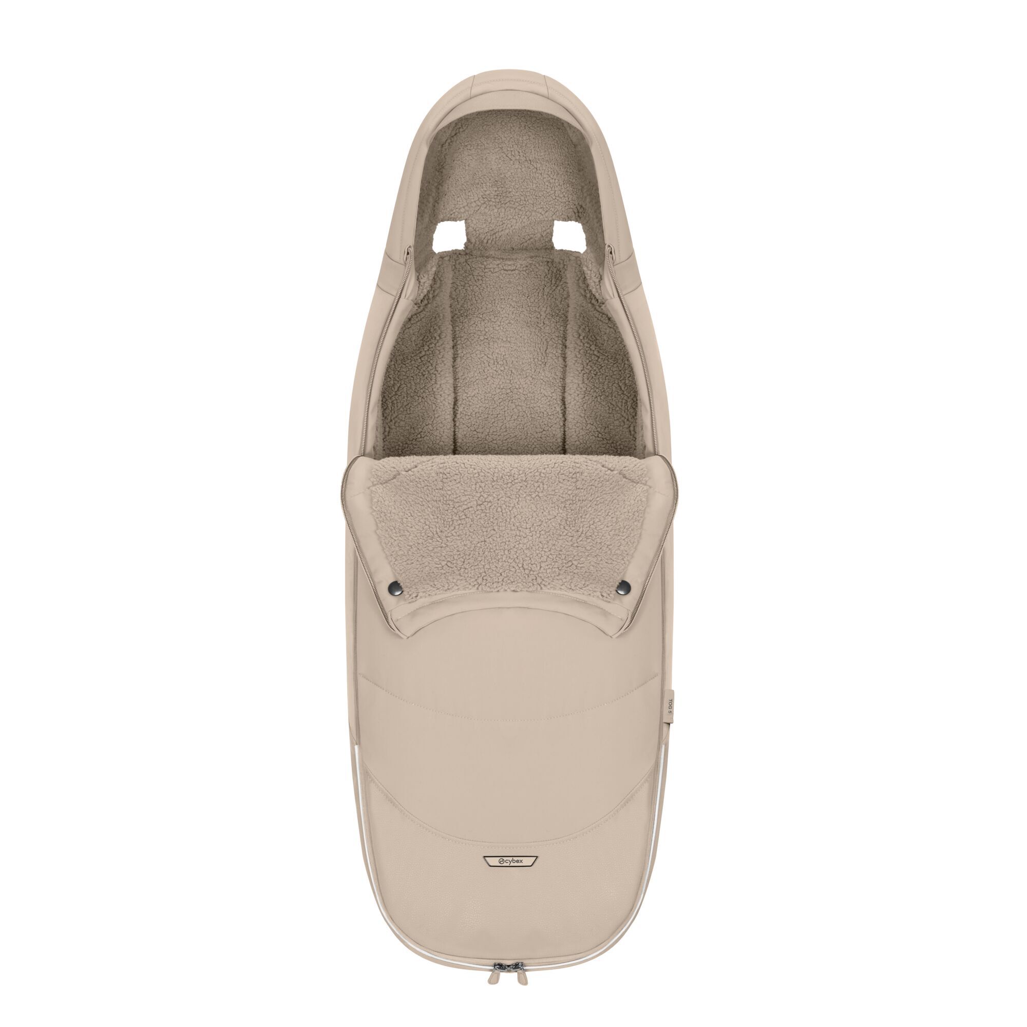 CYBEX Platinum Footmuff - Cozy Beige in Cozy Beige large-cybex-us image number 2