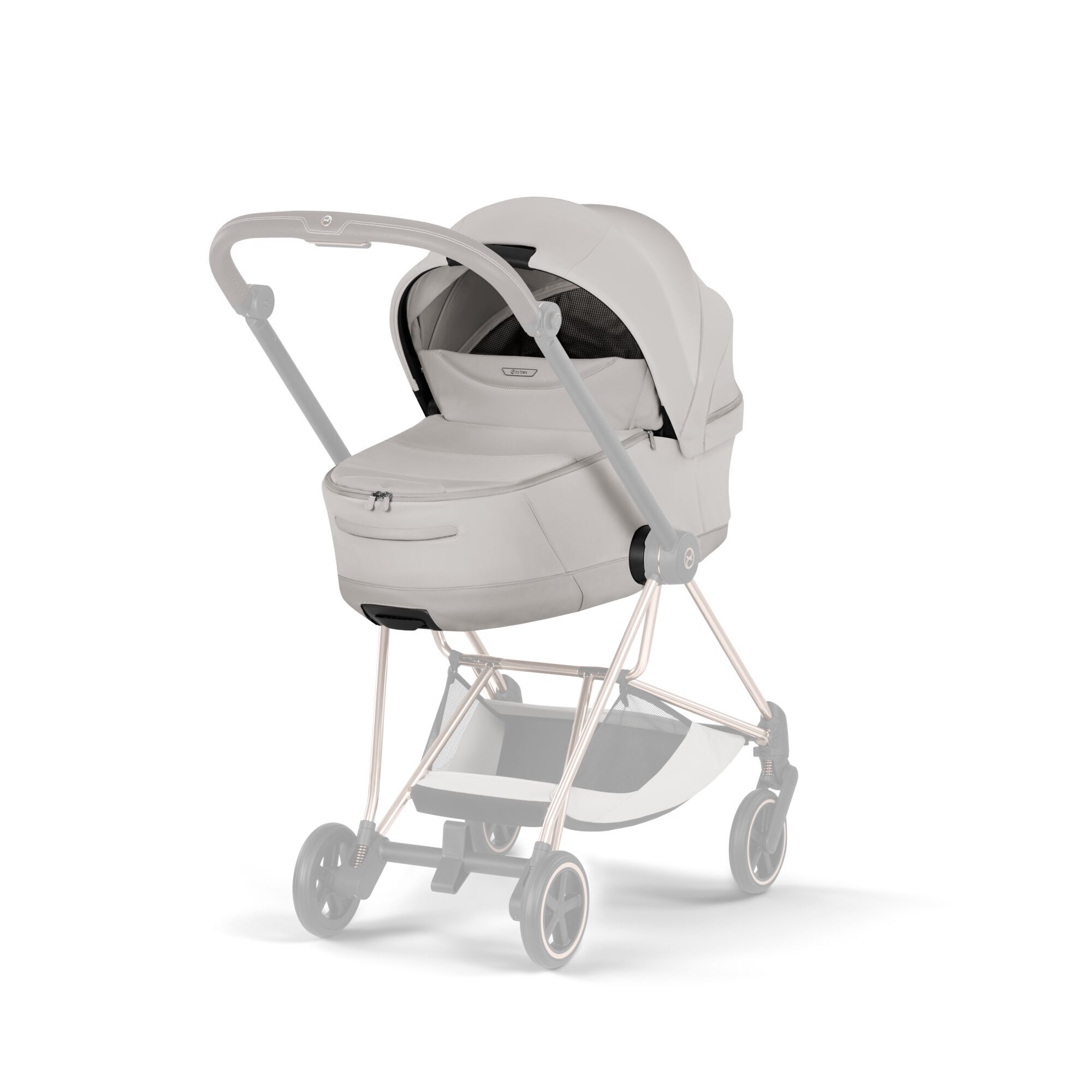 CYBEX Mios Fold Lux Carry Cot Style - City Grey in City Grey large-cybex-us image number 6