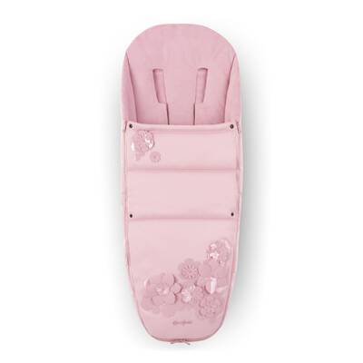 CYBEX Platinum Footmuff - Pale Blush in Pale Blush Platinum Footmuff - Pale Blush