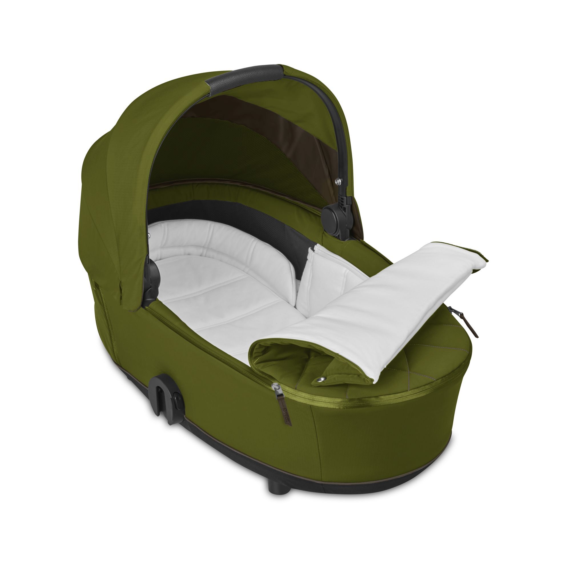 CYBEX Mios 2  Lux Carry Cot - Khaki Green in Khaki Green large-cybex-neu image number 2 Small