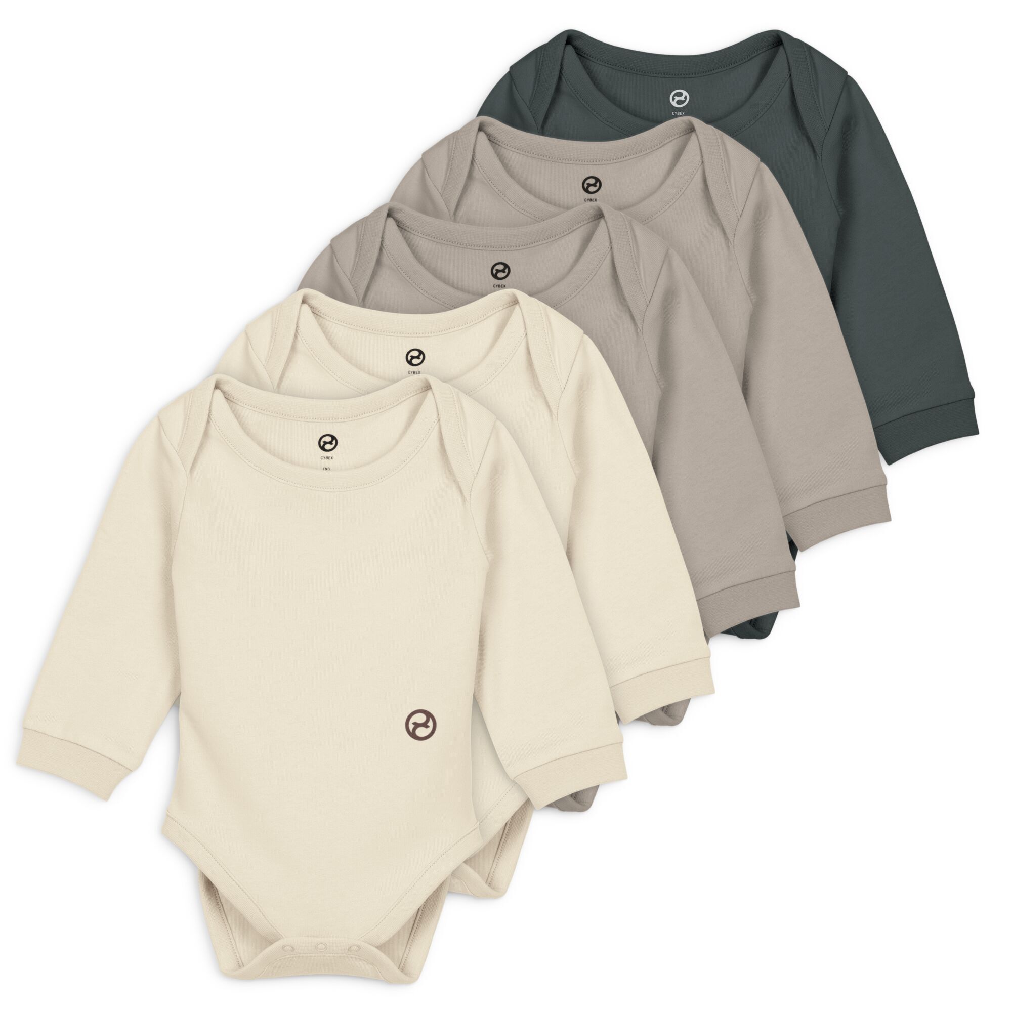 Langarm-Babybody (5er-Set) - Image 1