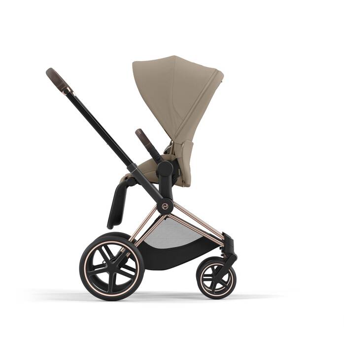 Image shows the combination of several products, sold separately. image number 4 CYBEX Priam / e-Priam Seat Pack - Cozy Beige in Cozy Beige large-cybex-ca image number 4