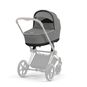 CYBEX Priam Lux Carry Cot - Soho Grey in Soho Grey large afbeelding nummer 7 Klein