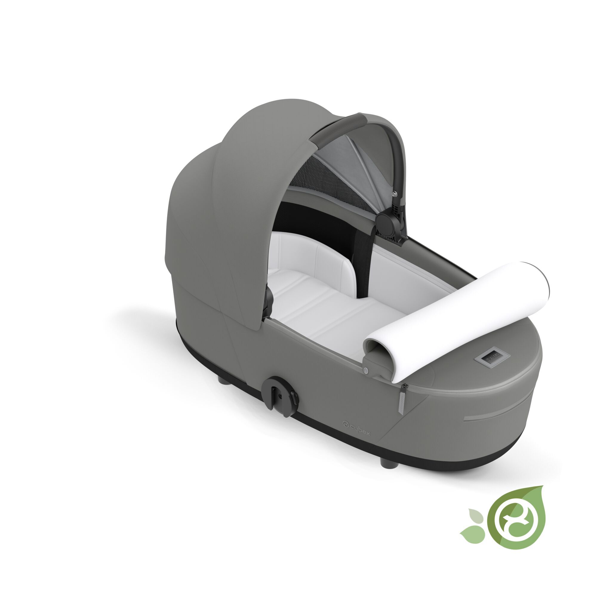 CYBEX Mios Lux Carry Cot - Pearl Grey in Pearl Grey large-cybex-cn image number 2 Small