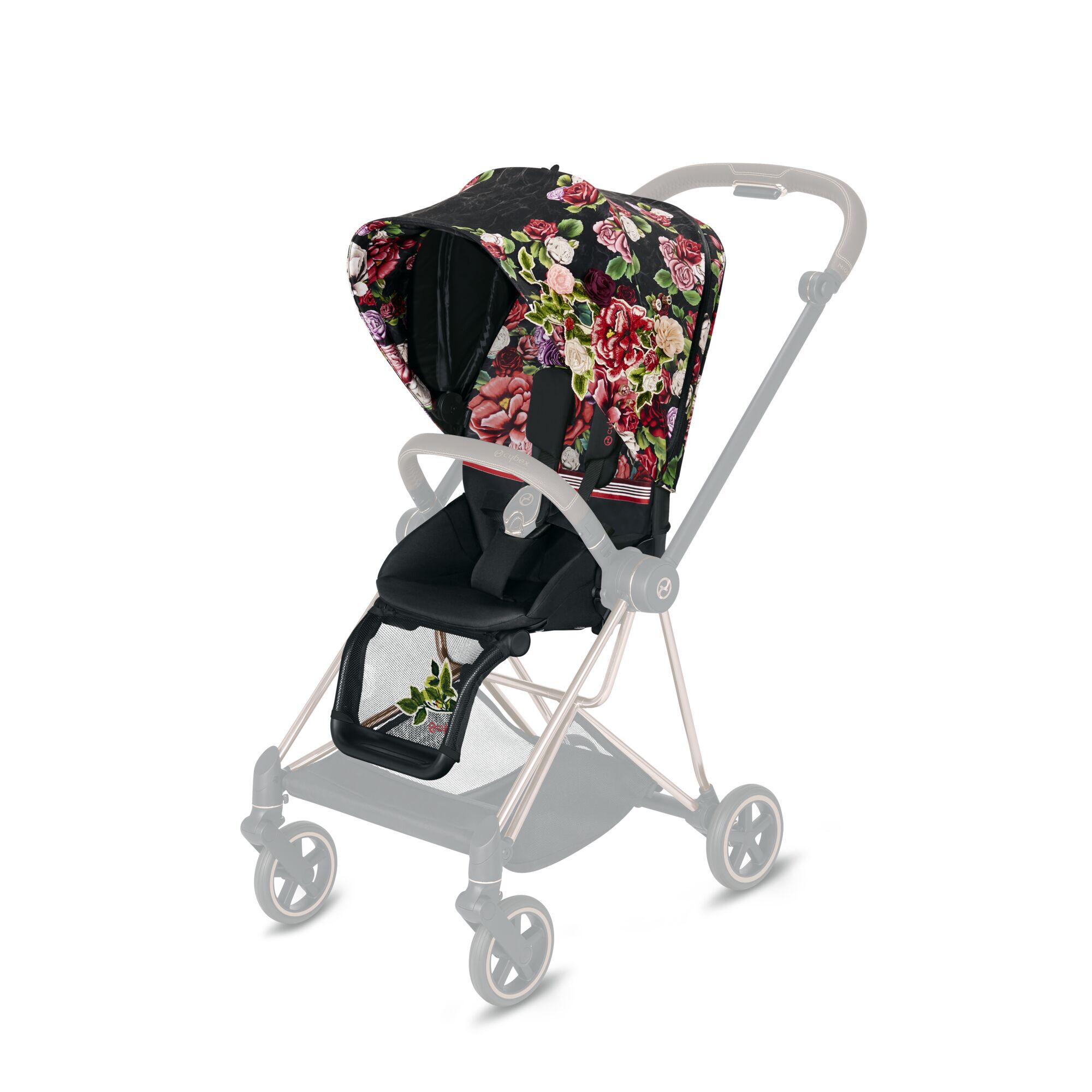 CYBEX Mios 2  Seat Pack - Spring Blossom Dark in Spring Blossom Dark large-cybex-neu image number 1 Small
