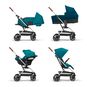 CYBEX Eezy S Twist+2 - River Blue (telaio Silver) in River Blue (Silver Frame) large numero immagine 7 Small
