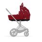 CYBEX Priam Lux Carry Cot - Petticoat Red in Petticoat Red large image number 3 Small