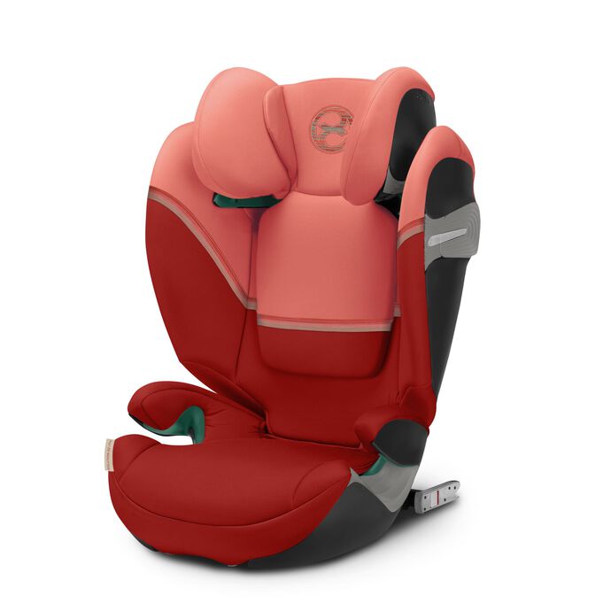 CYBEX Solution S2 i-Fix - Hibiscus Red in Hibiscus Red large obraz numer 1