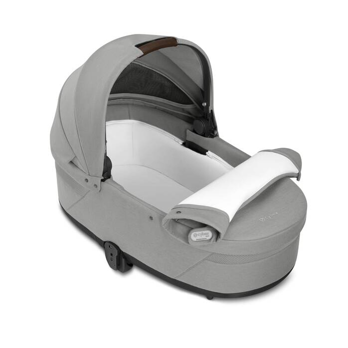 CYBEX Cot S Lux - Stone Grey in Stone Grey image number 2 CYBEX Cot S Lux - Stone Grey in Stone Grey large-cybex-neu image number 2
