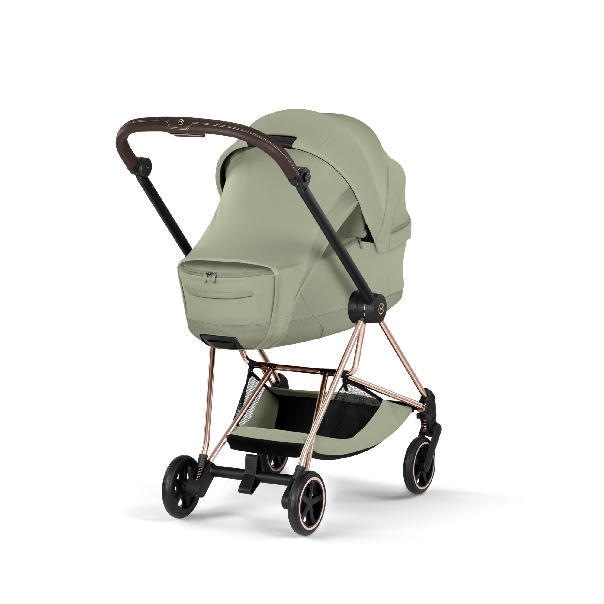 CYBEX Mios/Coya Fold Lux Carry Cot - Style Collection - Sage Green in Sage Green large-cybex-neu image number 3