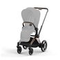 CYBEX e-Priam Frame - Rosegold in Rosegold large image number 2 Small