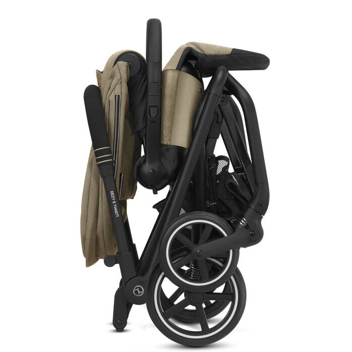 CYBEX Eezy S Twist+2 - Classic Beige (Black Frame) in Classic Beige (Black Frame) image number 4 CYBEX Eezy S Twist+2 - Classic Beige (Black Frame) in Classic Beige (Black Frame) large-cybex-neu image number 4