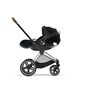 CYBEX Priam Frame - Chrome With Brown Details in Chrome With Brown Details large image number 5 Small